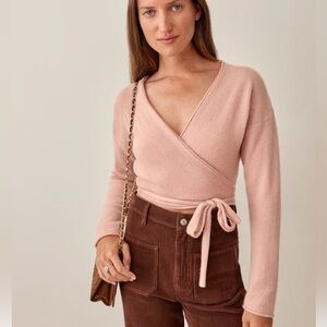 Reformation Cashmere Wrap Sweatee - Small